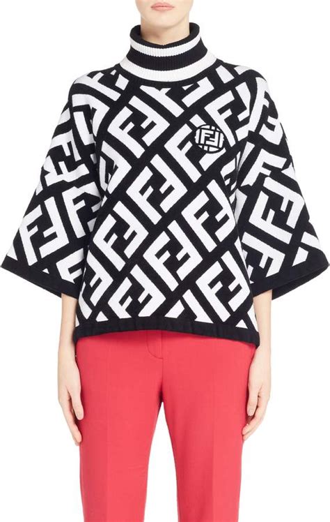 fendi poncho nordstrom.